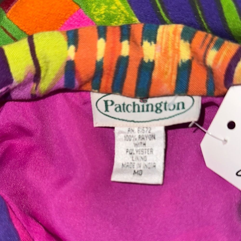 Patchington Vibrant Multicolor Button-Up Jacket S… - image 11